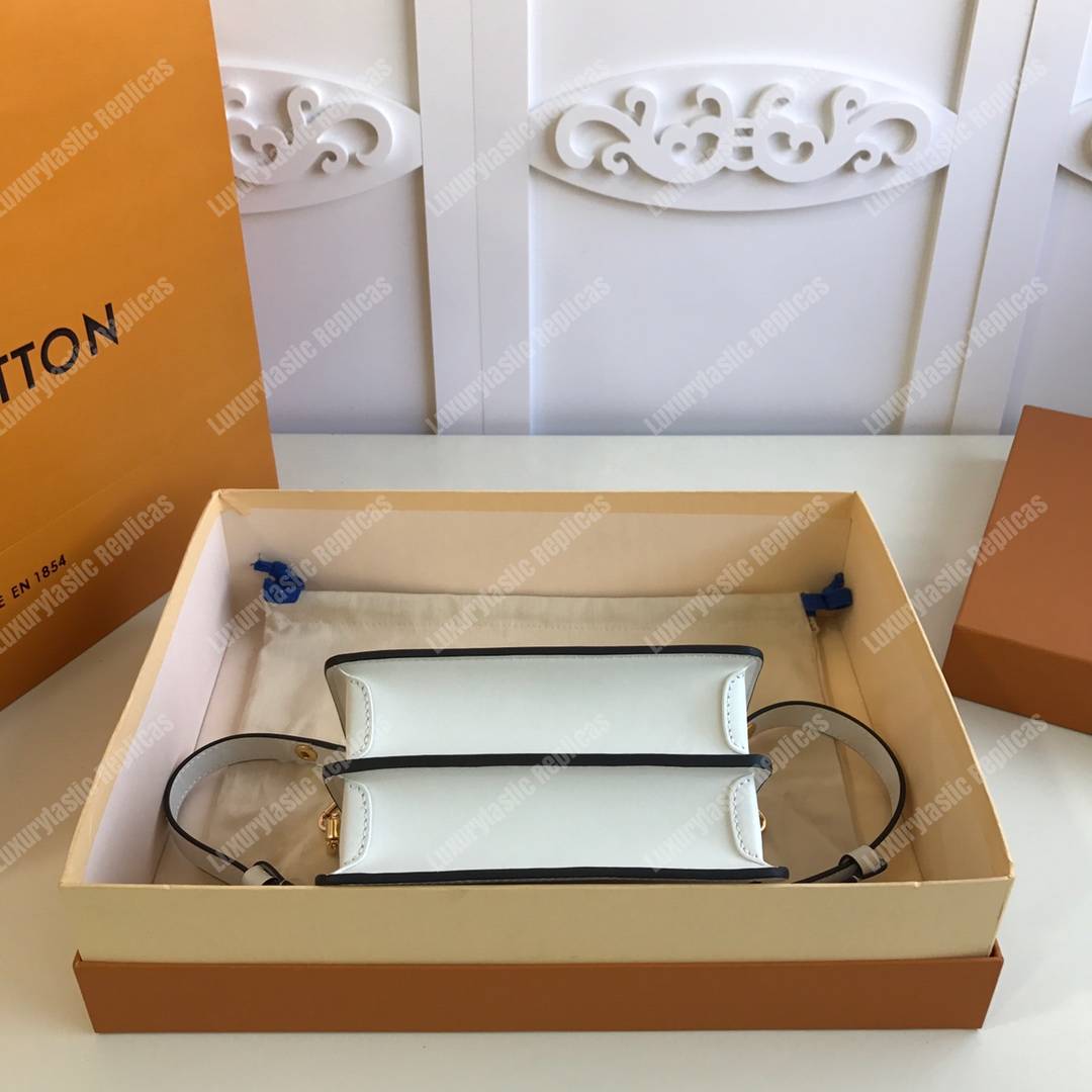 LV Dauphine MM White