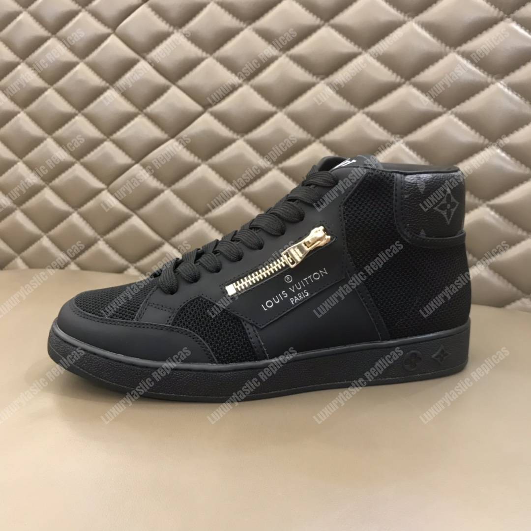 LV Rivoli Trainer Boots Black