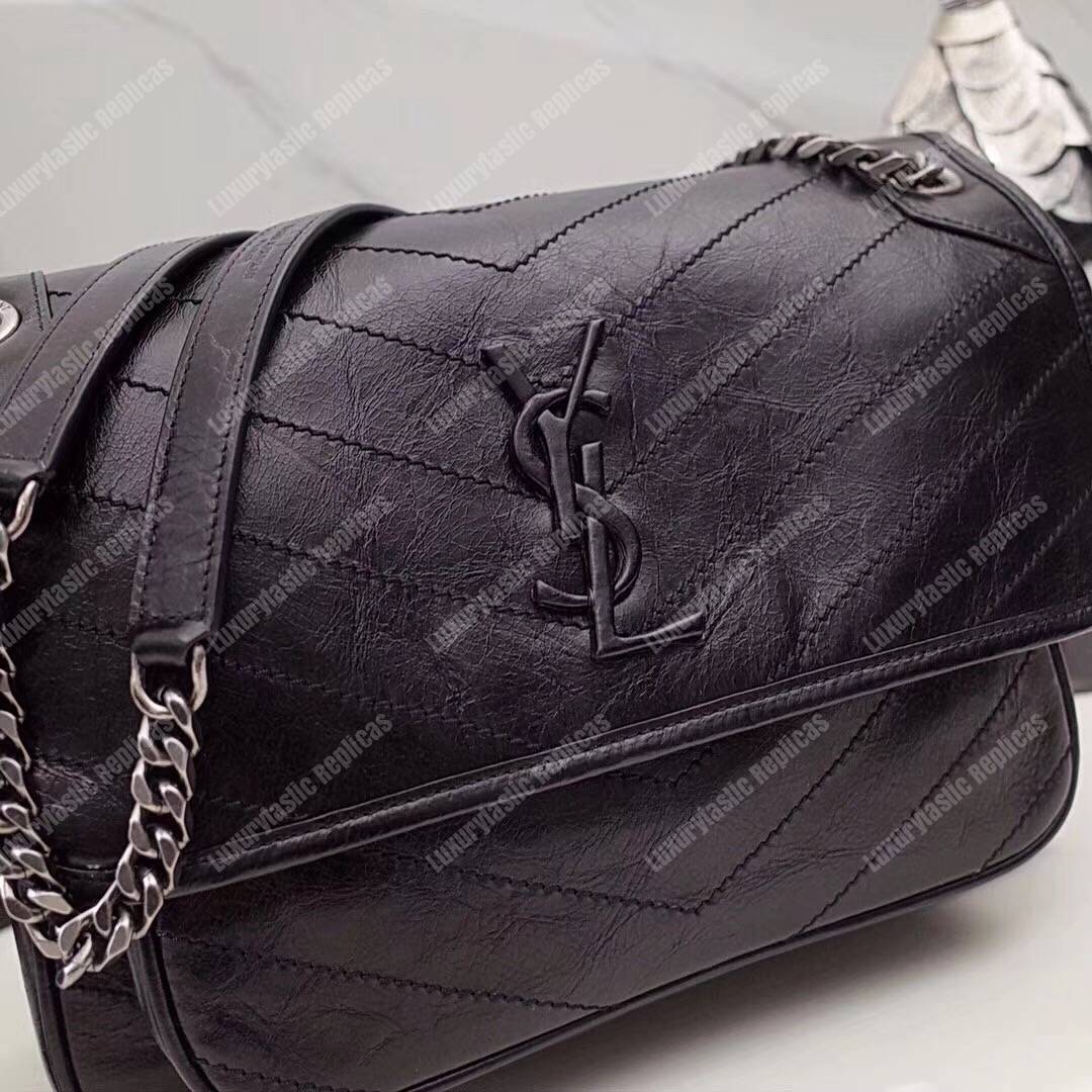 Saint Laurent Niki Medium Black Vintage