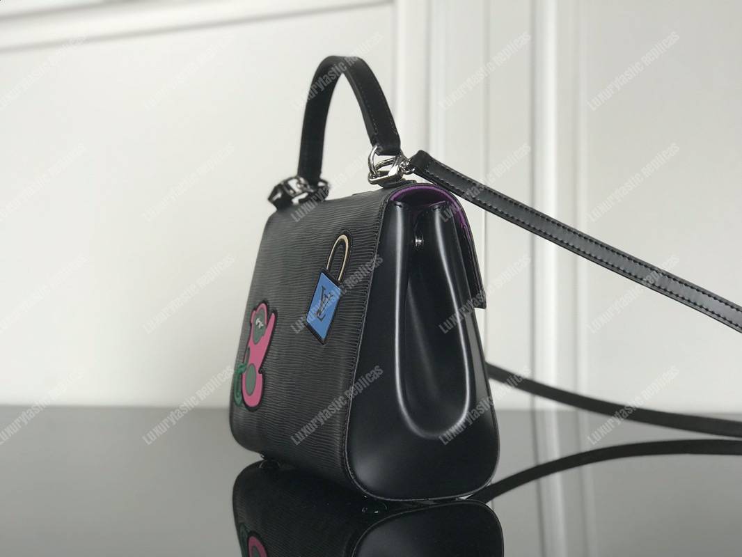 LV Cluny BB Epi Leather Luxury Trunkmaker Black