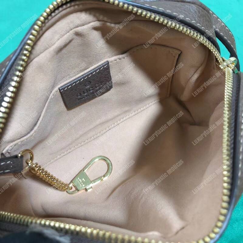 G*u*i ophidia gg sup*e mini bag beige/ebony