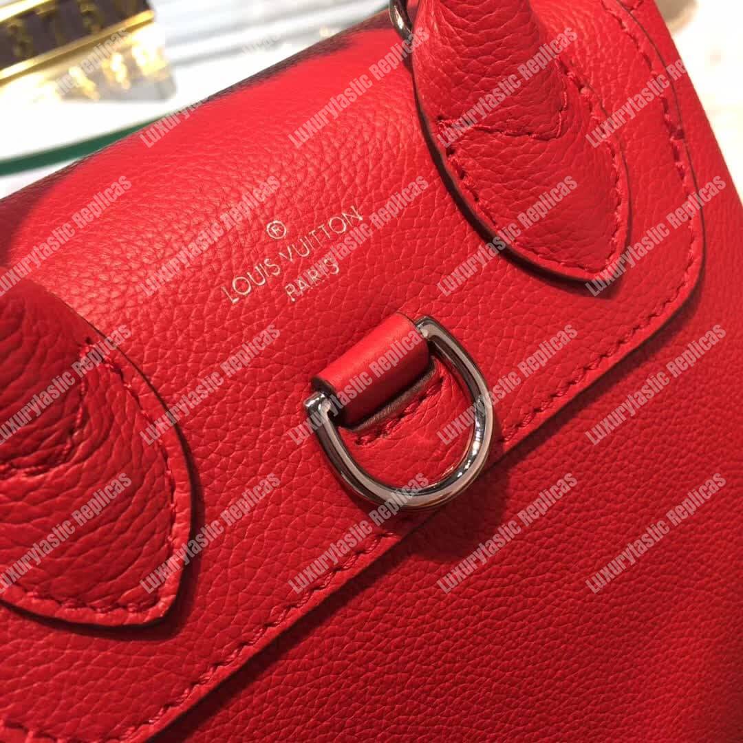 LV Lockme Backpack Mini Rubis