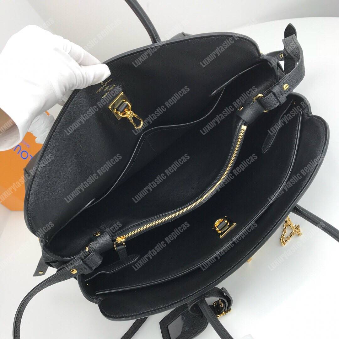 LV Milla MM Autres Cuirs Black