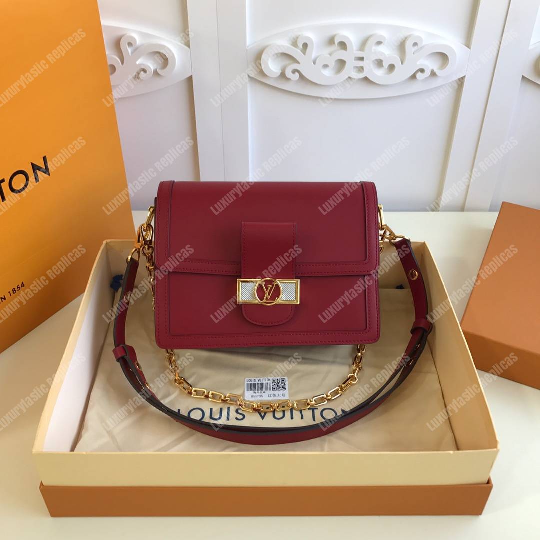 LV Dauphine MM Cherry Berry