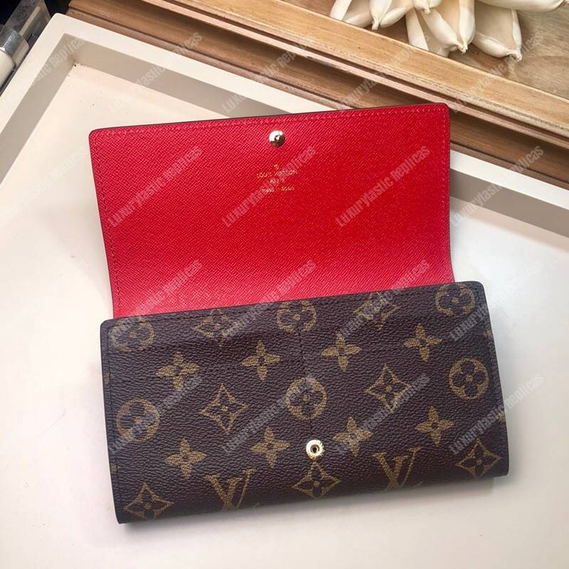 LV Sarah Wallet Lion and Cheetah