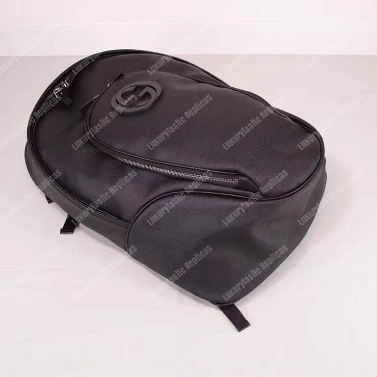 G*u*i gg sup*e interlocking g backpack black