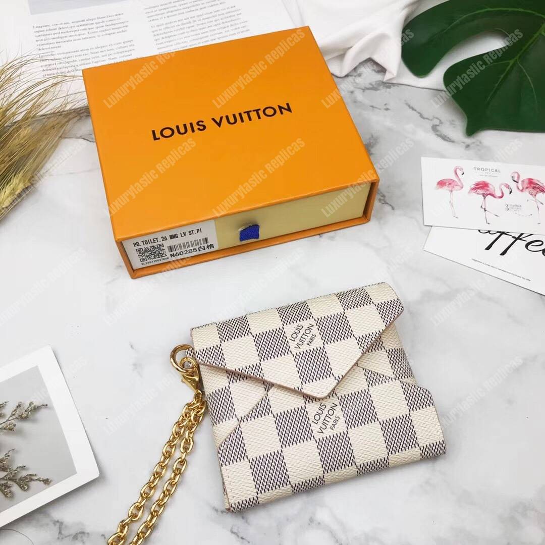 LV Kirigami Necklace Damier Azur