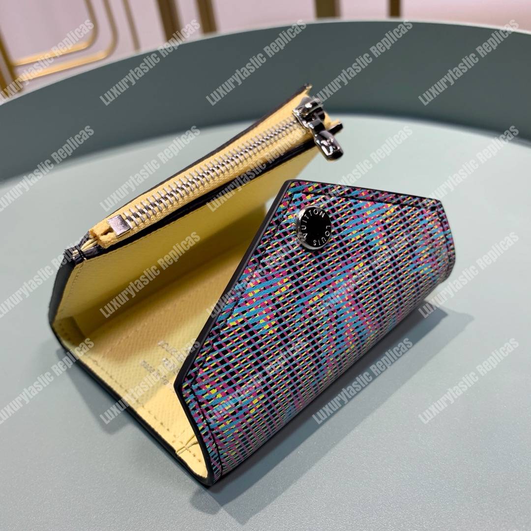 LV Zoé Wallet Monogram LV Pop motif Blue
