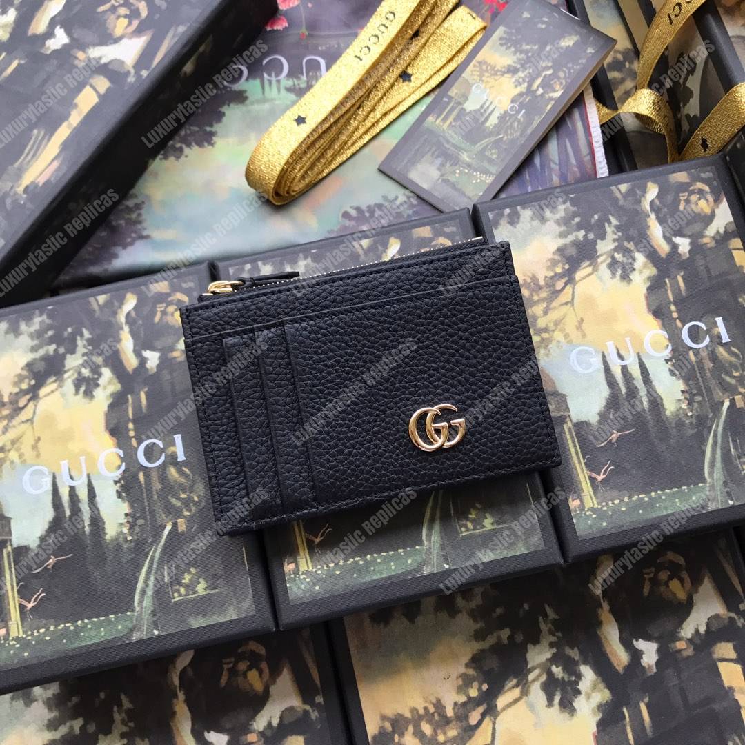 G*u*i gg marmont card case black