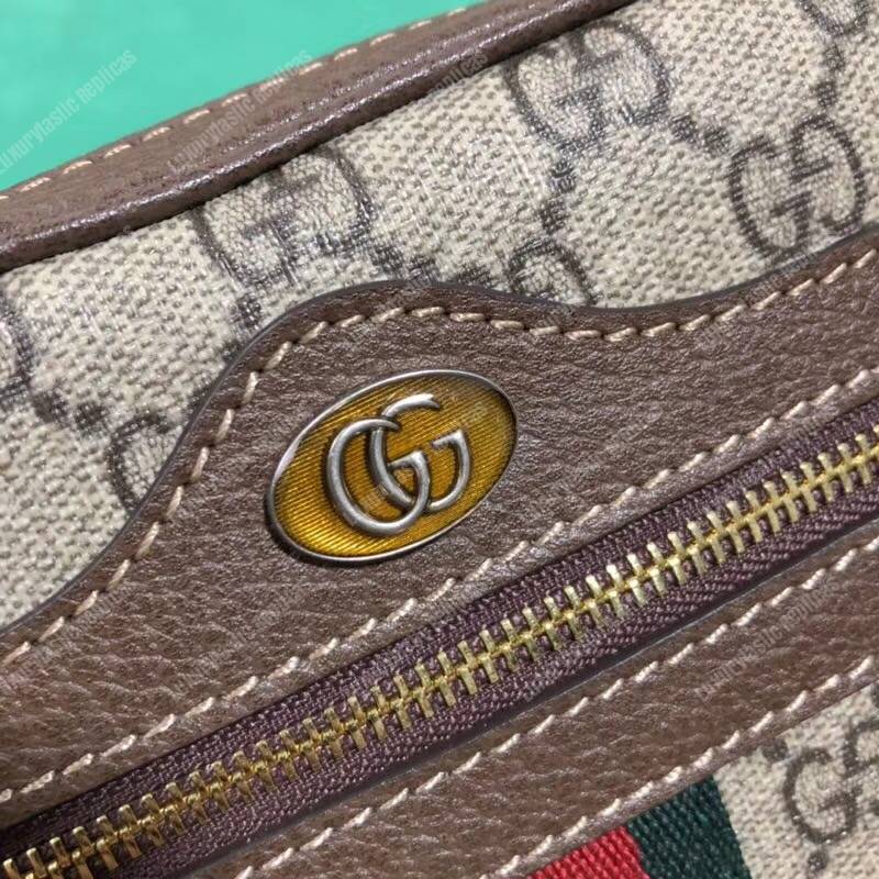 G*u*i ophidia gg sup*e mini bag beige/ebony