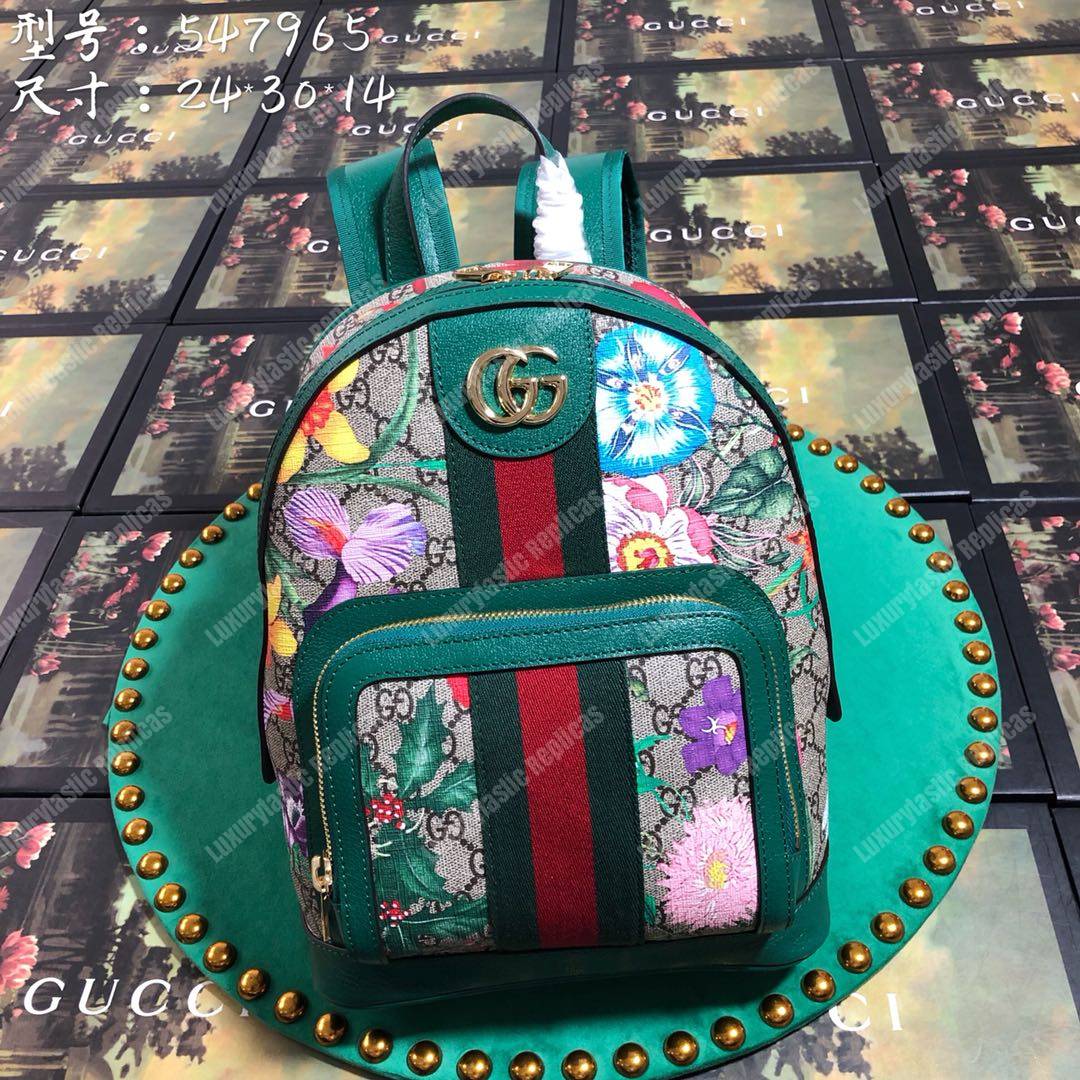 G*u*i ophidia gg flora small backpack green