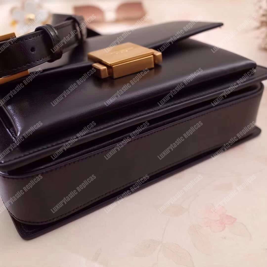 Saint Laurent Medium Bellechasse Black Leather