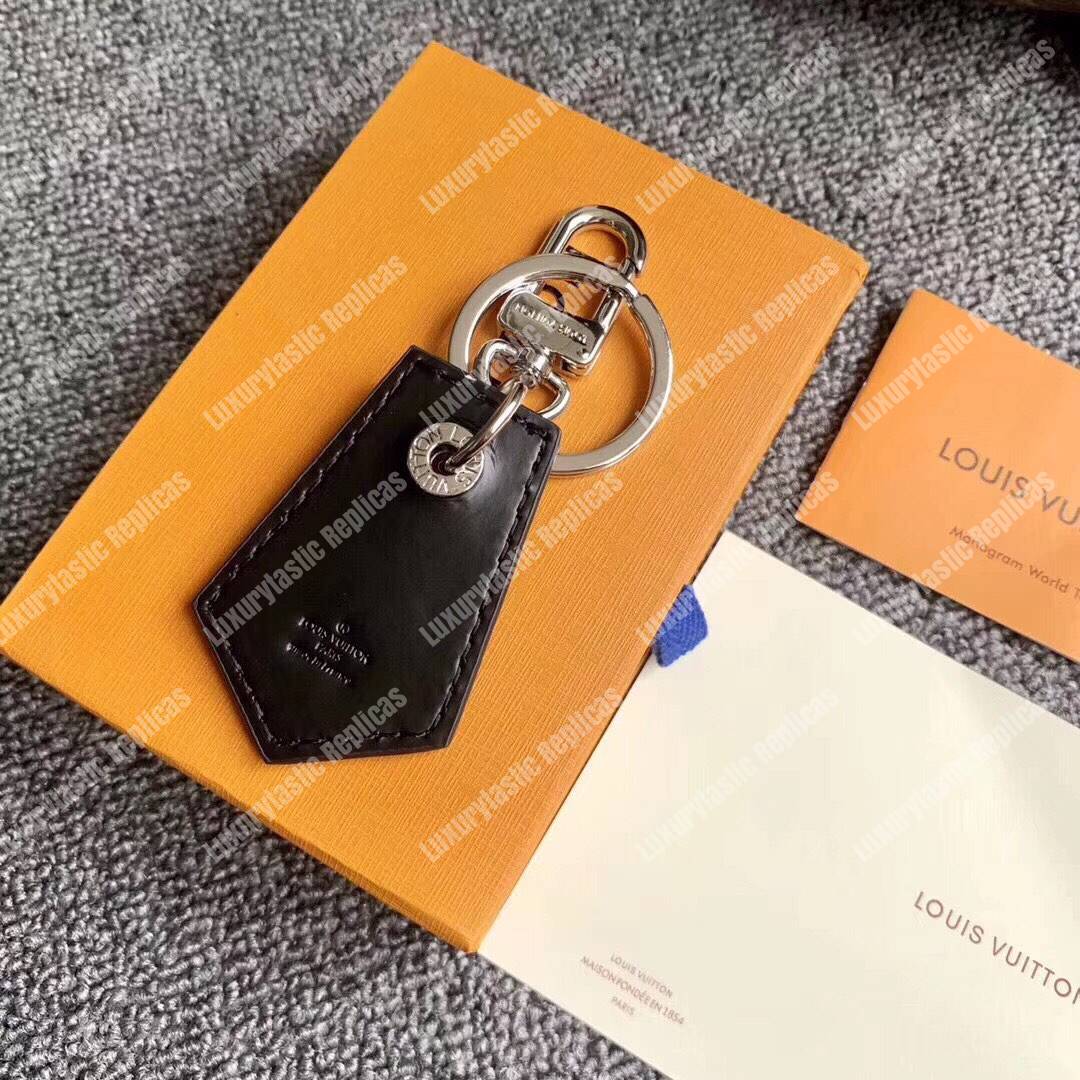 LV Enchappe Epi Bag Charm and Key Holder