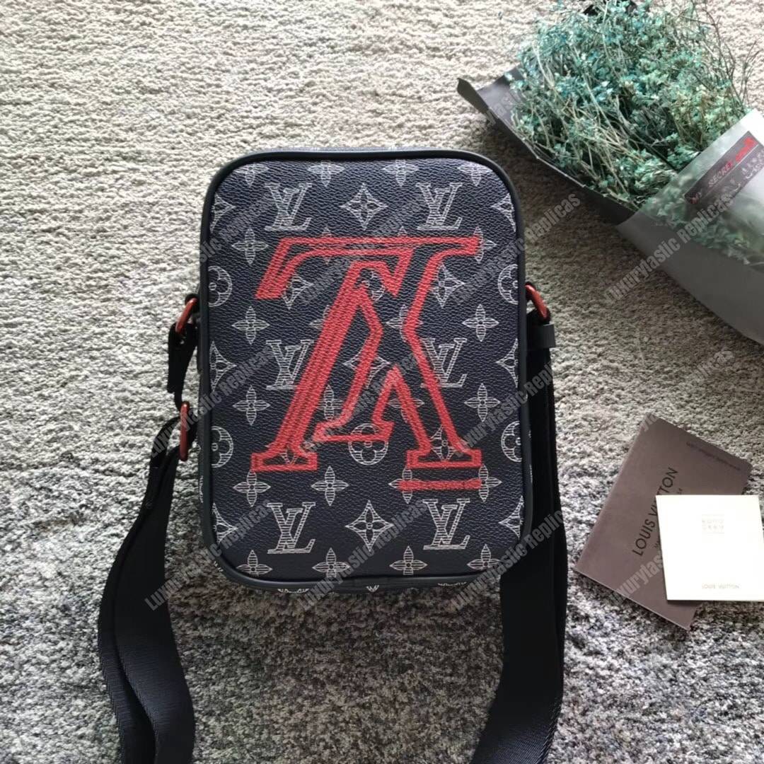 LV Danube PM Monogram Upside Down Canvas
