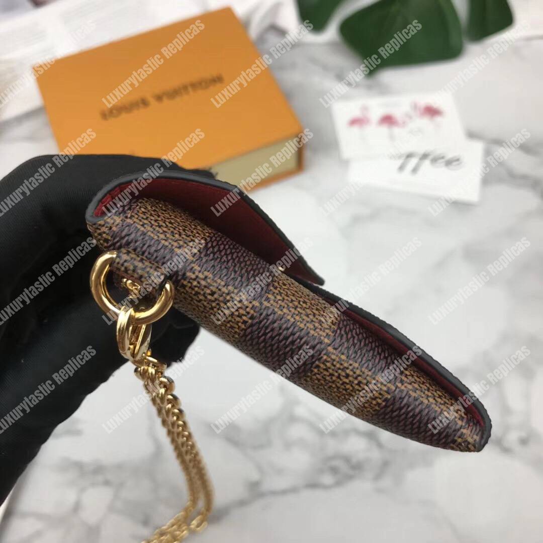 LV Kirigami Necklace Damier Ebene