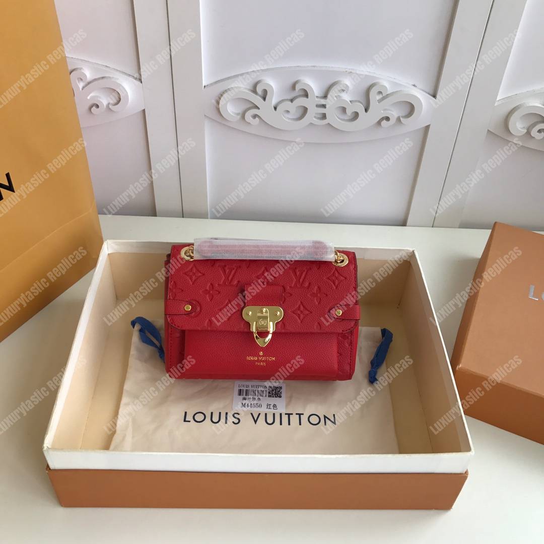 LV Vavin BB Monogram Empreinte Scarlet