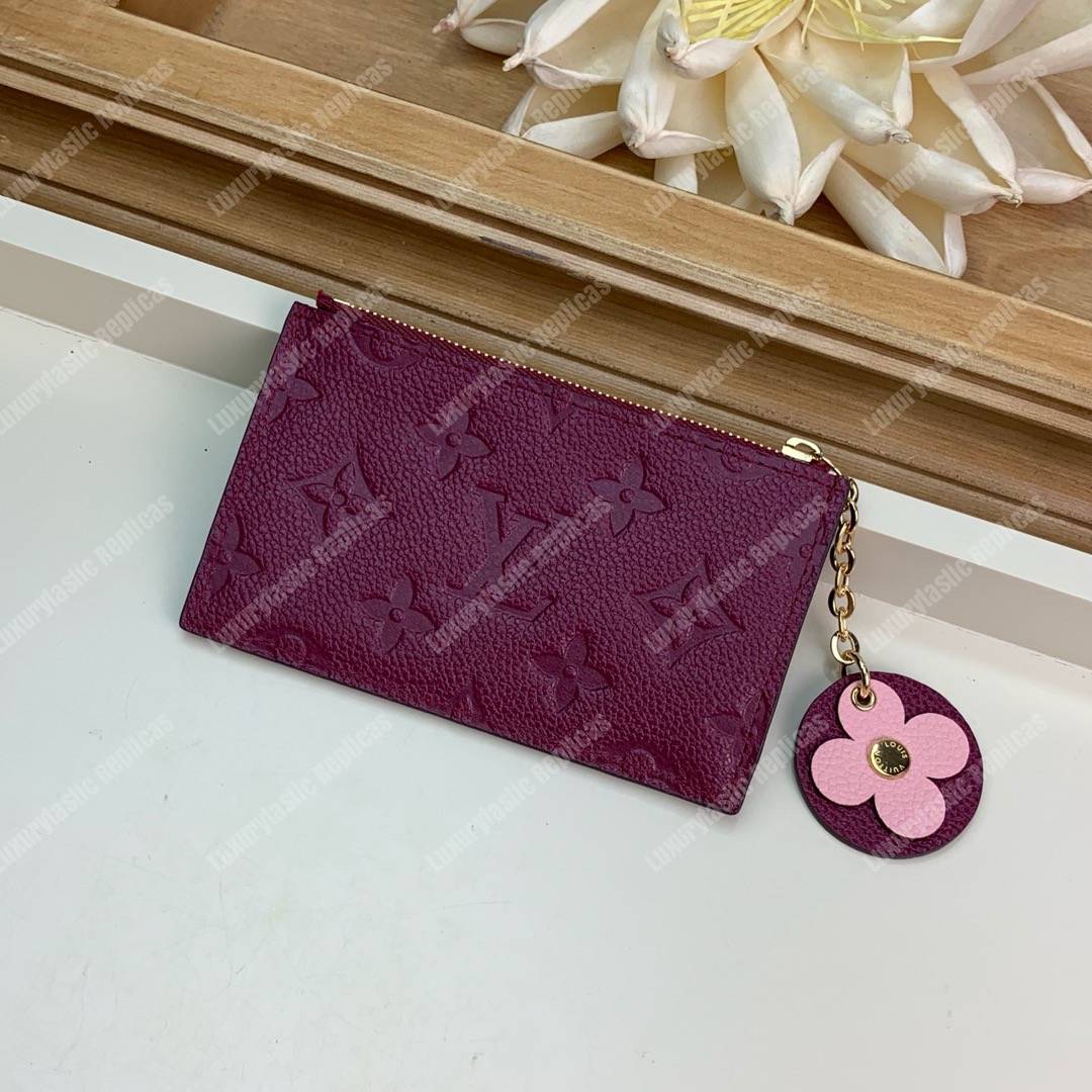 LV Cherrywood BB Smooth Patent Monogram Fuschia