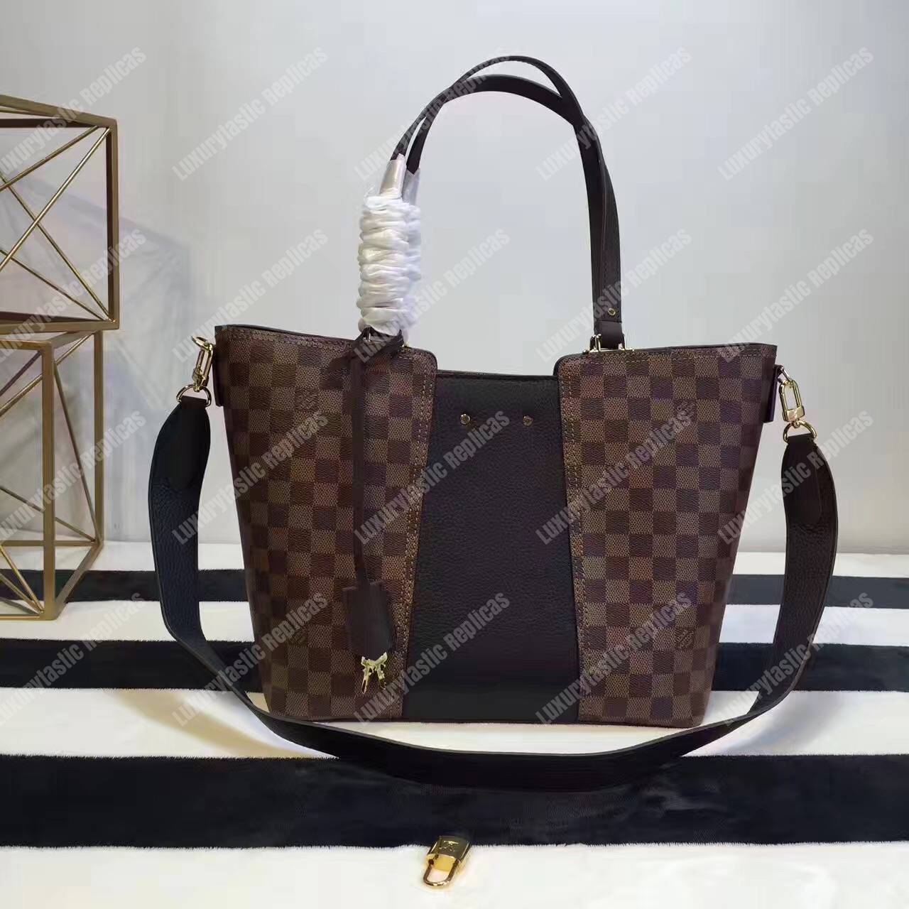 LV Jersey Damier Ebene Noir