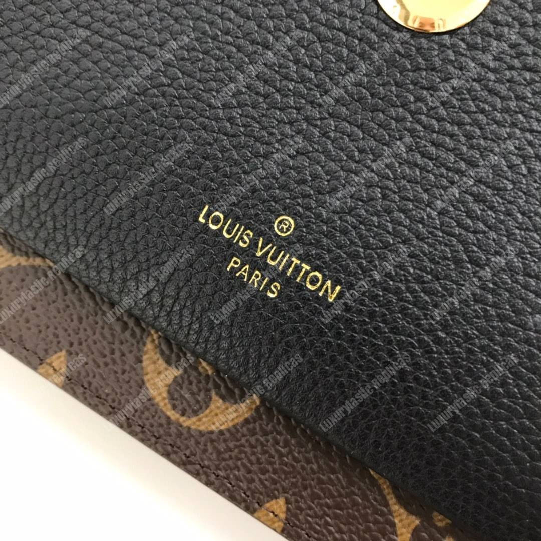 LV Vavin Chain Wallet Monogram Noir