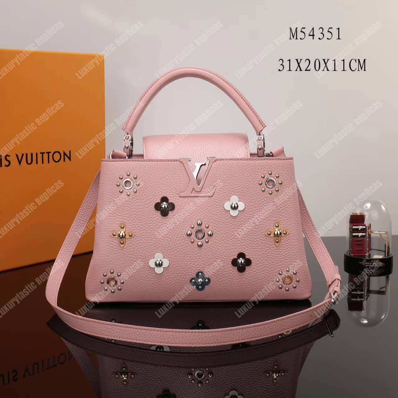 LV Capucines PM Taurillon Leather