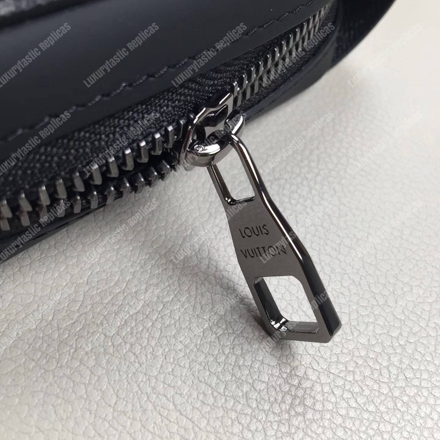 LV Zippy XL Wallet Monogram Eclipse Canvas