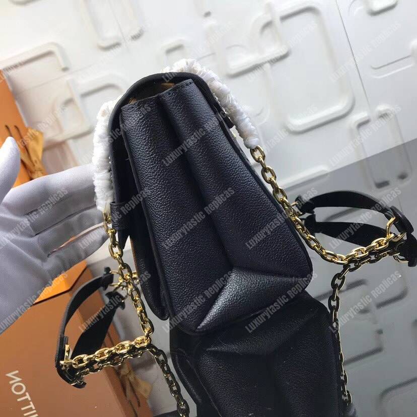 LV Vavin MM Monogram Empreinte Leather Noir