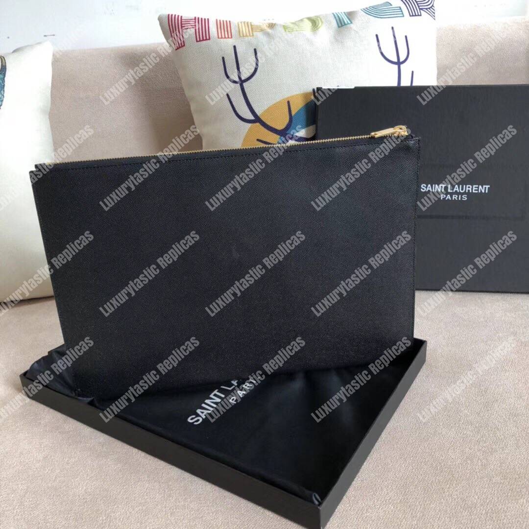 Saint Laurent Document Holder Black