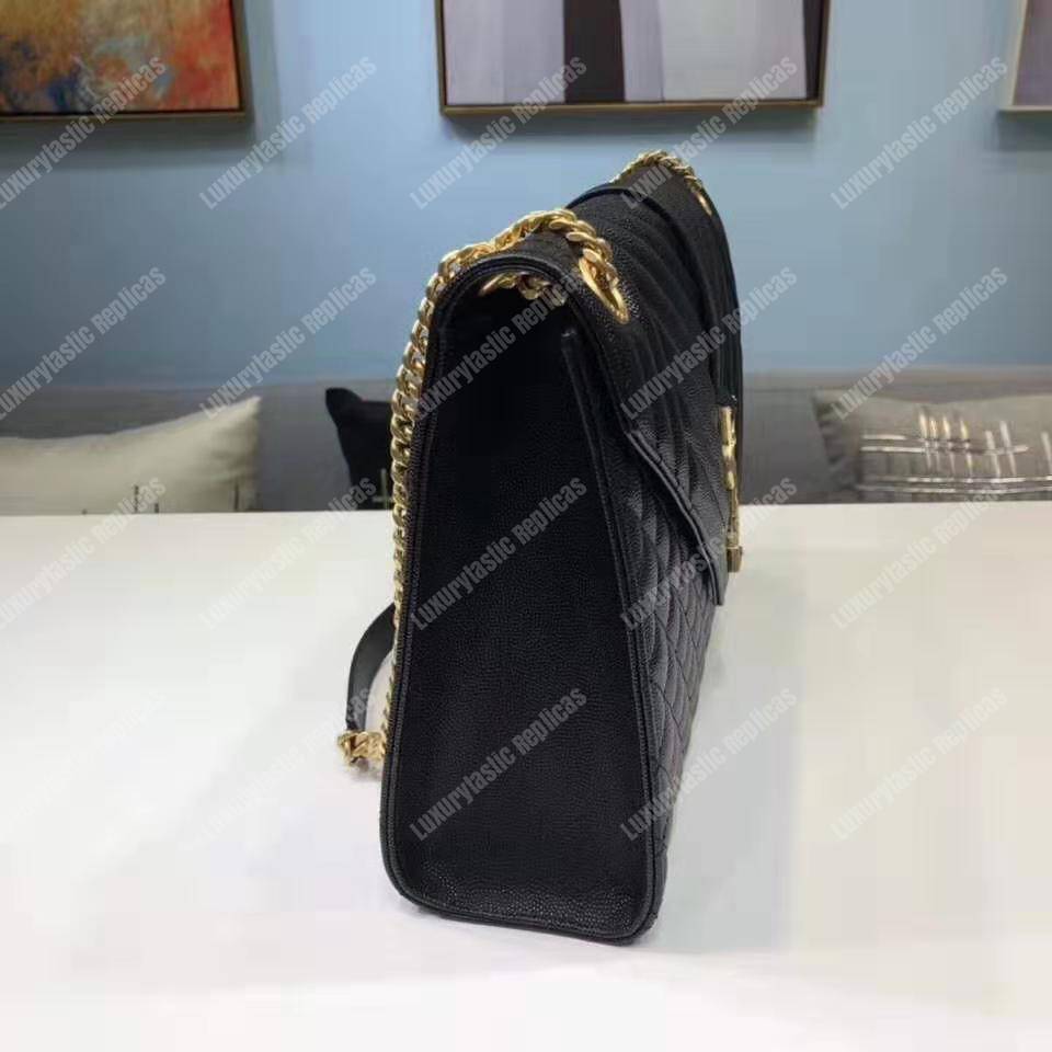 Saint Laurent Classic Large Soft Envelope Black