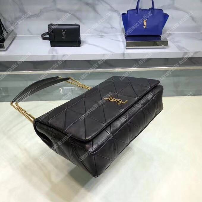 Saint Laurent Jamie Giant Black “CARRÉ RIVE GAUCHE “