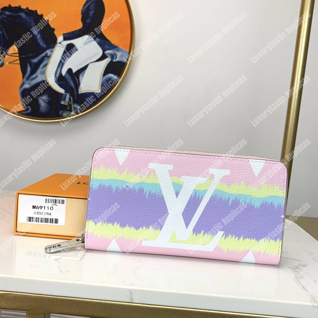 LV Escale Zippy Wallet Pastel