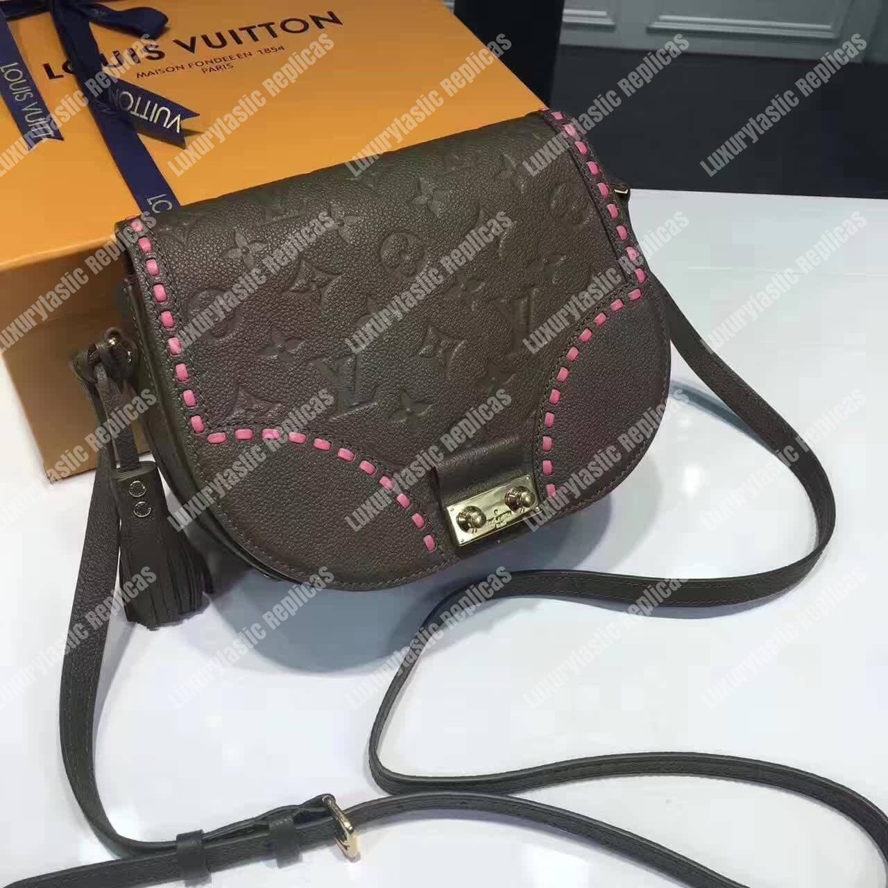LV Junot Monogram Empreinte Leather