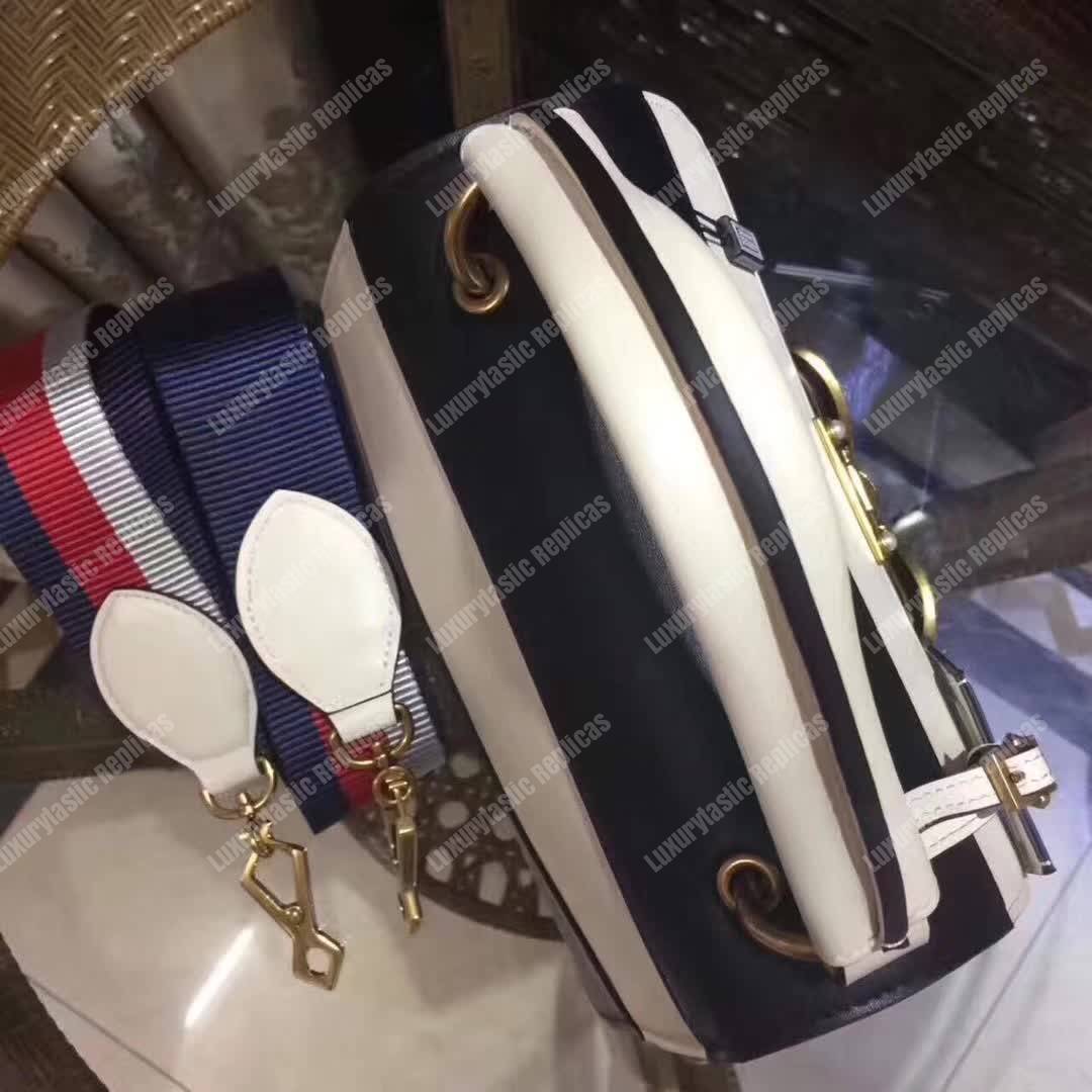 G*u*i queen margaret small top handle bag