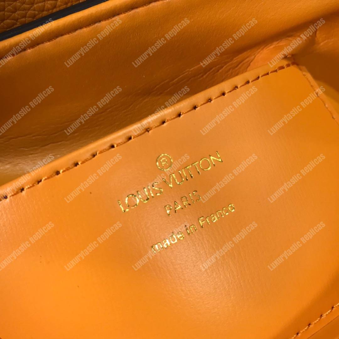 LV Rose Des Vents PM Amaretto Gold Padlock Handbag