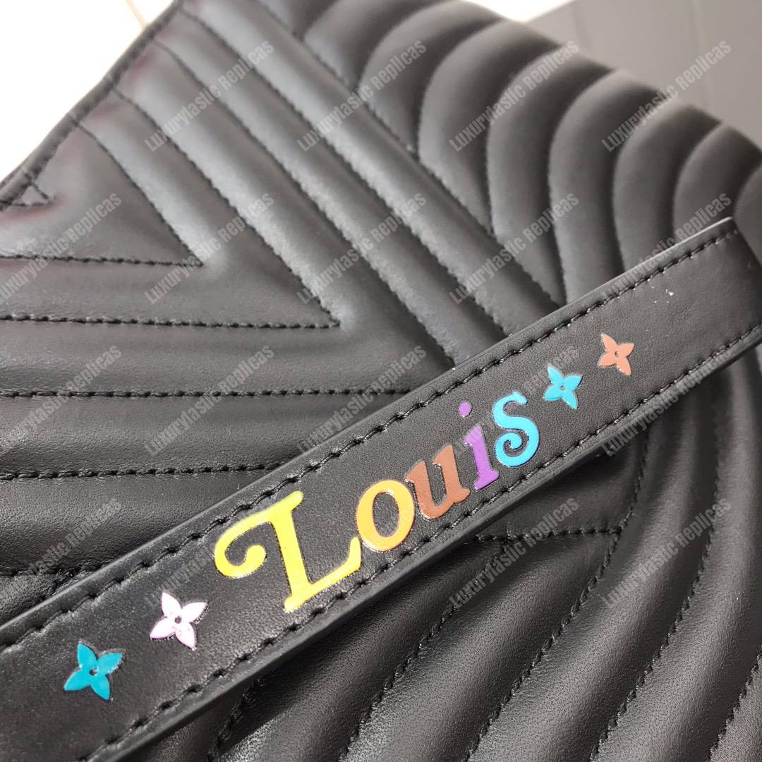 LV New Wave Zip Pochette Ecarlate red