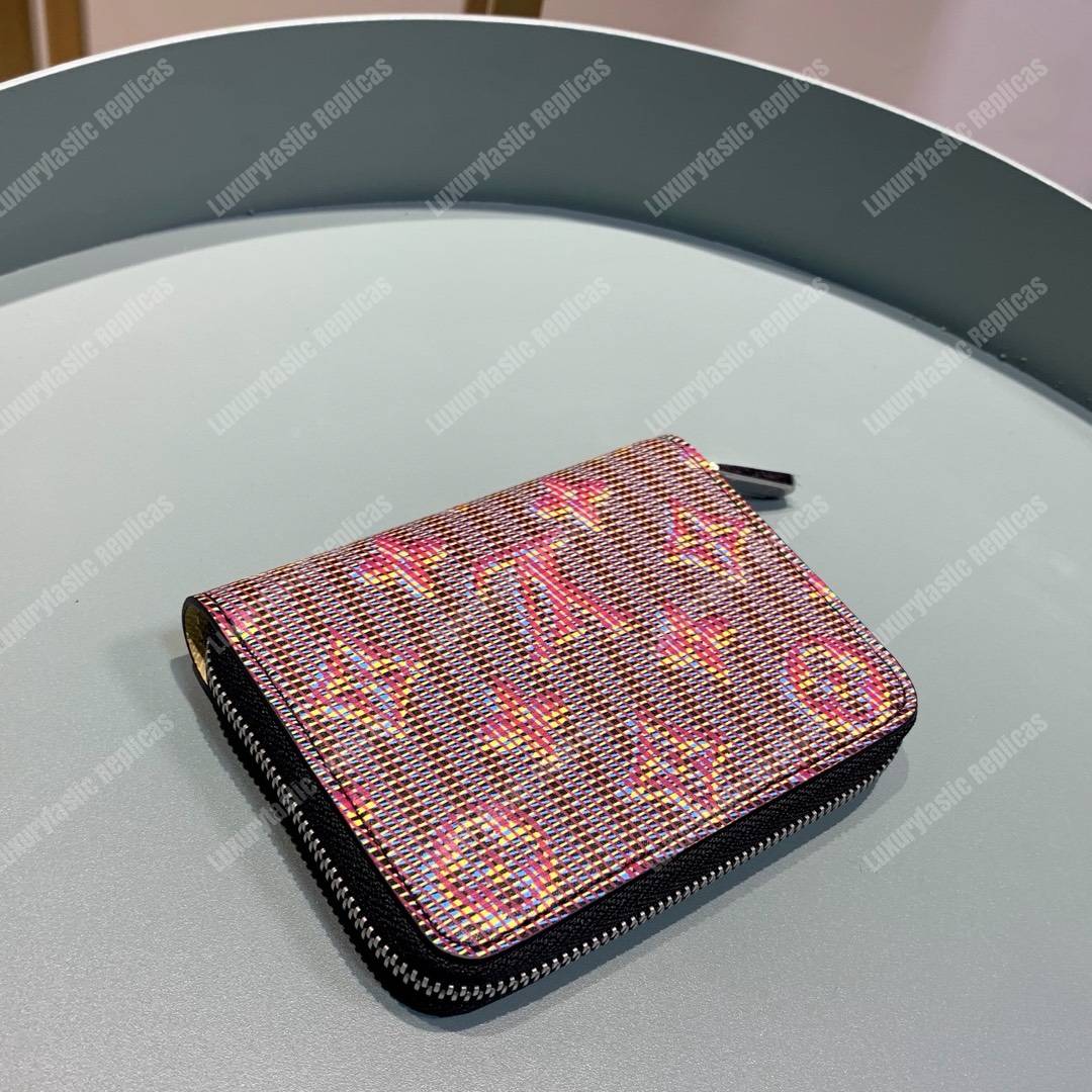LV Zippy Coin Purse Monogram LV Pop motif Rouge