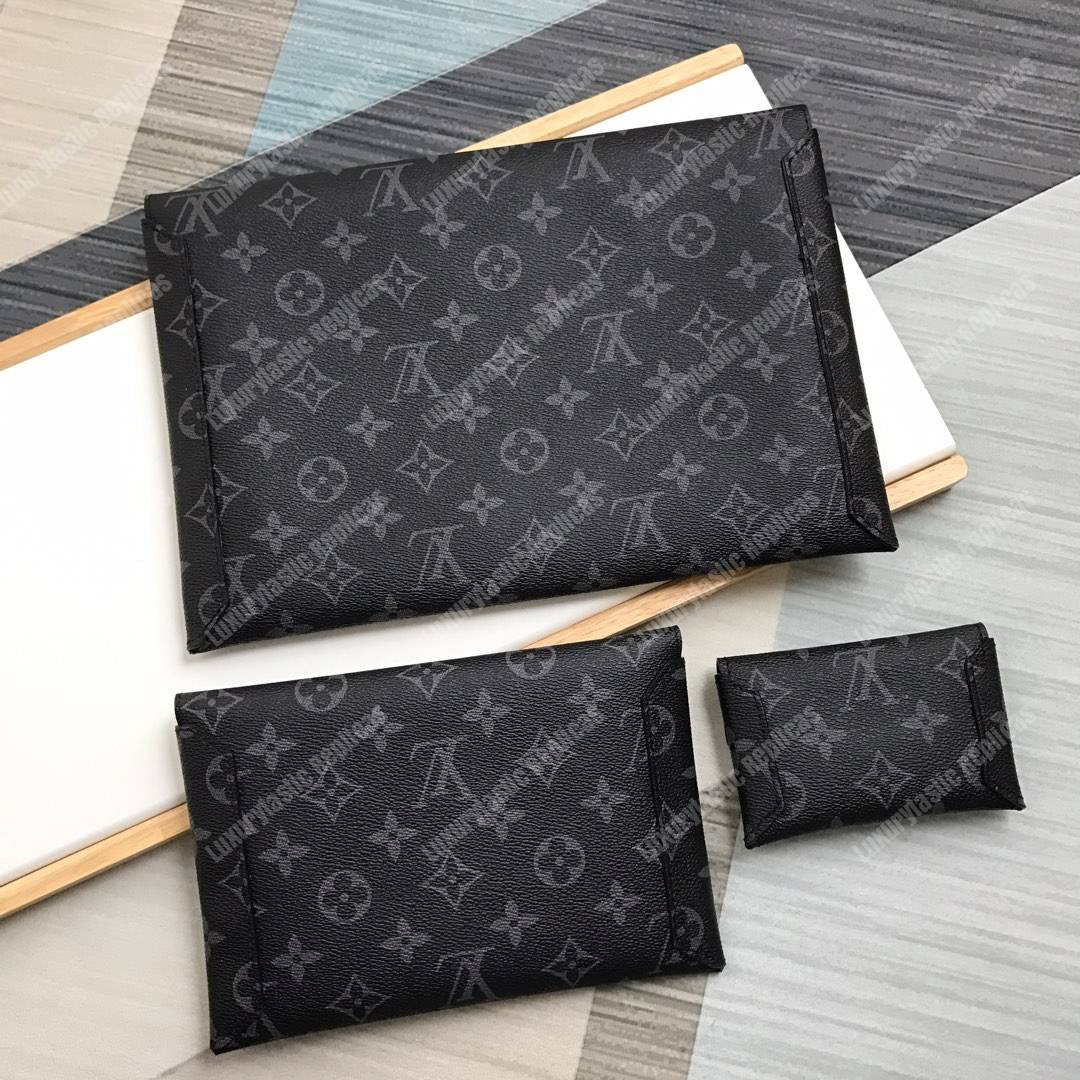LV Pochette Alpha Triple Monogram Eclipse