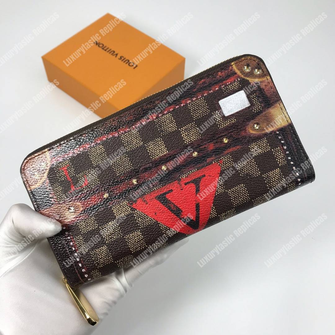LV Zippy Wallet Damier Time Trunk