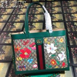 G*u*i ophidia gg flora medium tote green