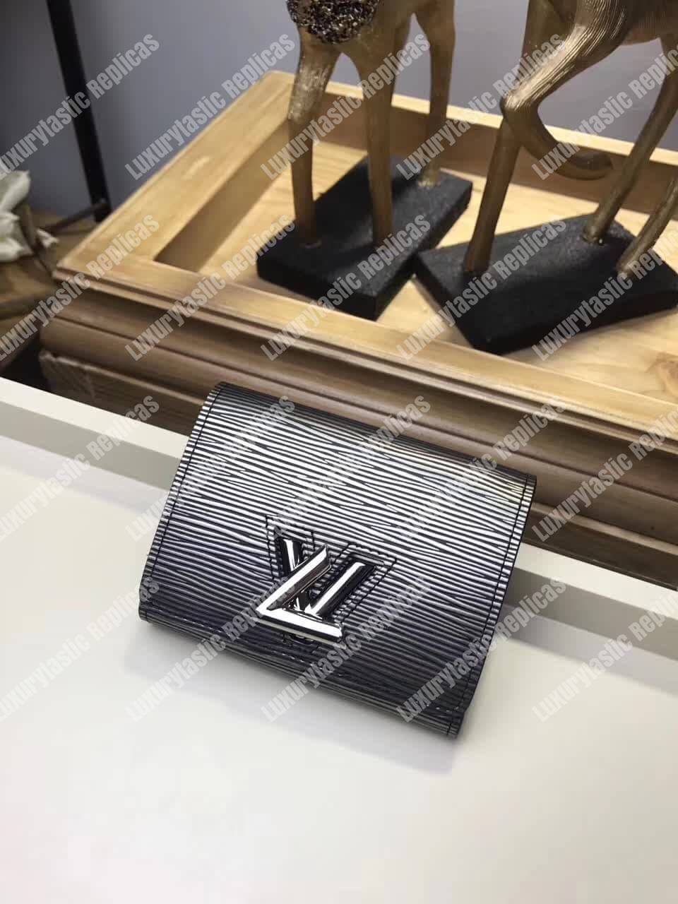 LV Twist Compact Wallet Epi Leather