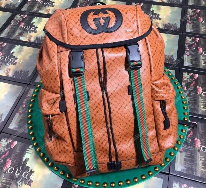 G*u*i G*u*i-dapper dan backpack light brown