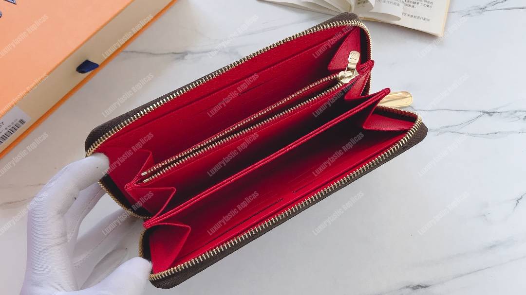 LV Zippy Wallet Eiffel Tower Print