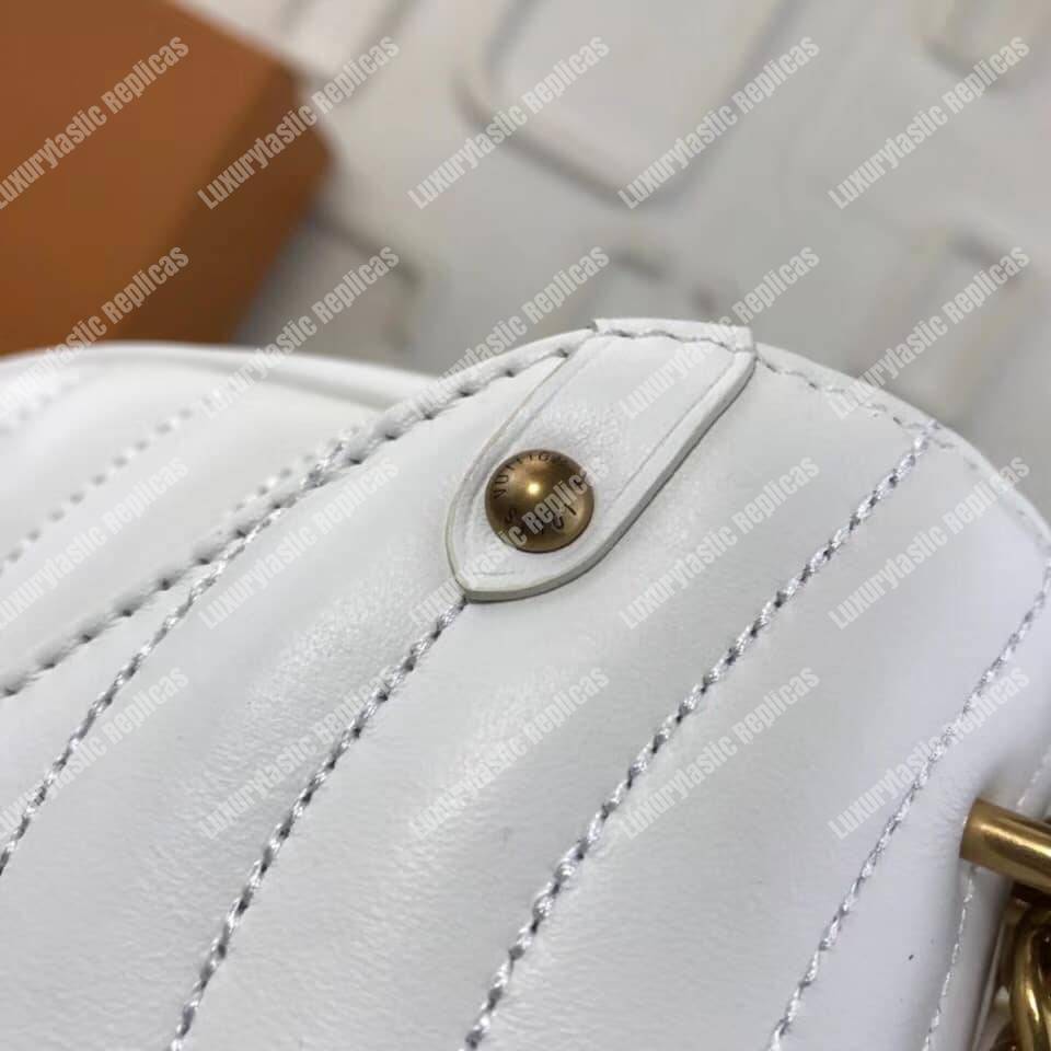LV New Wave Chain Bag MM White