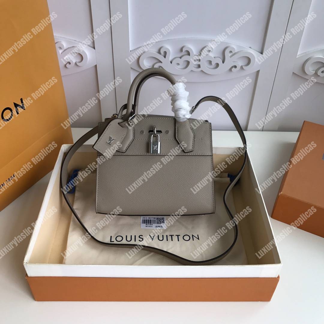 LV City Steamer Mini Autres Cuirs Gris Bubble Gum