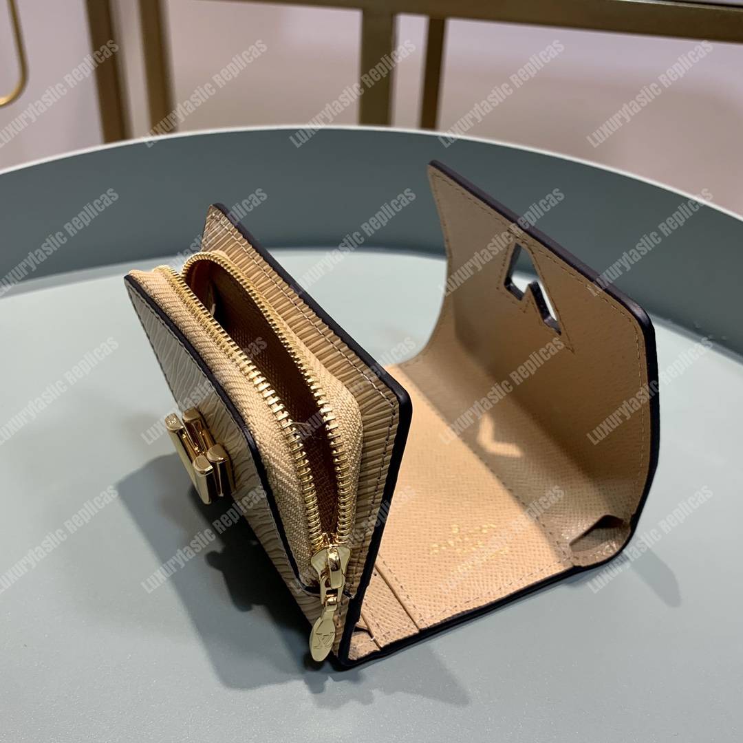 LV Twist XS Wallet Galet Beige