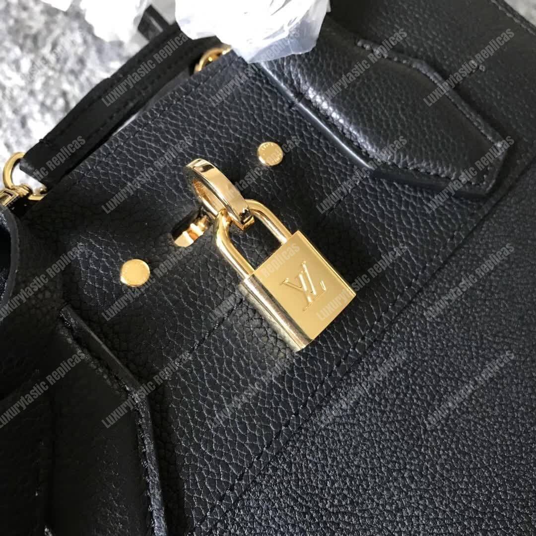 LV City Steamer PM Taurillon Leather