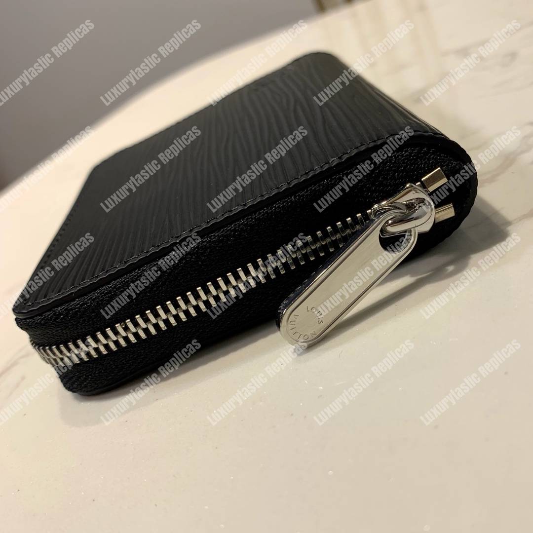 LV Zippy Coin Purse Epi Leather Noir