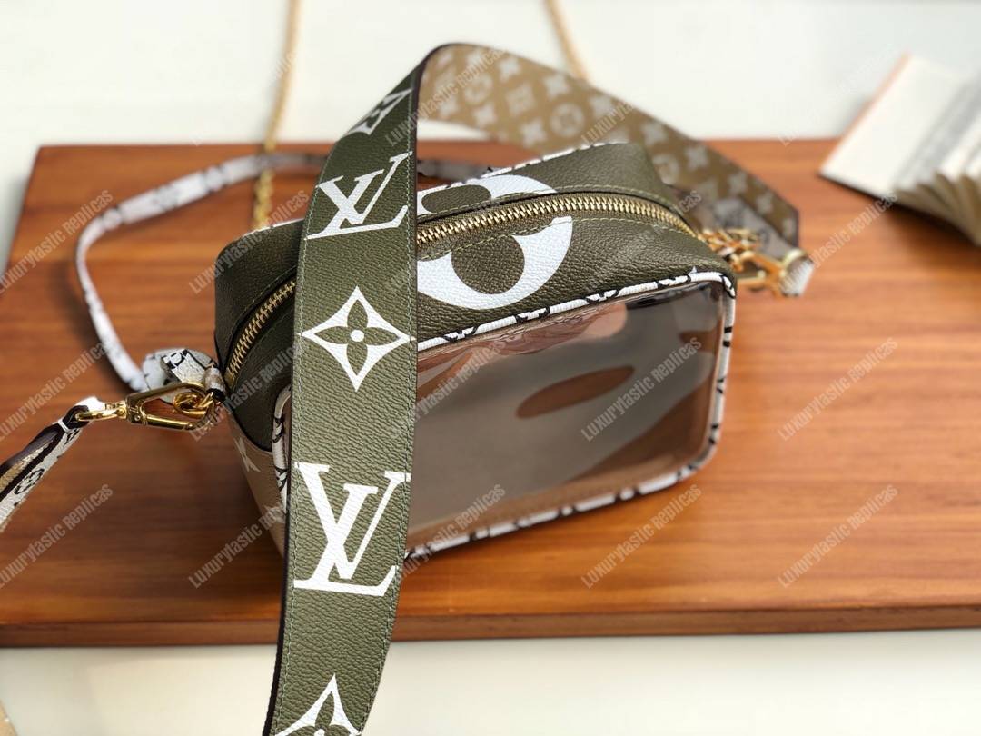 LV Beach Pouch Monogram Summer 2019 Khaki