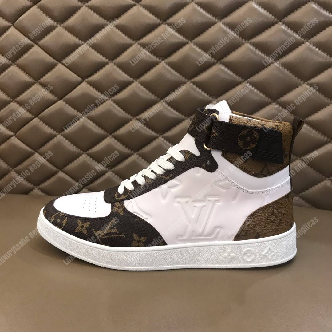 LV Rivoli Sneaker Boot Monogram Canvas