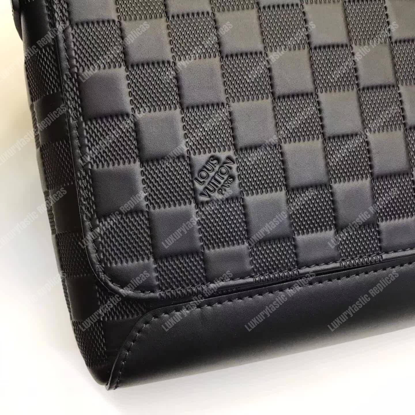 LV District PM Damier Infini Leather Onyx
