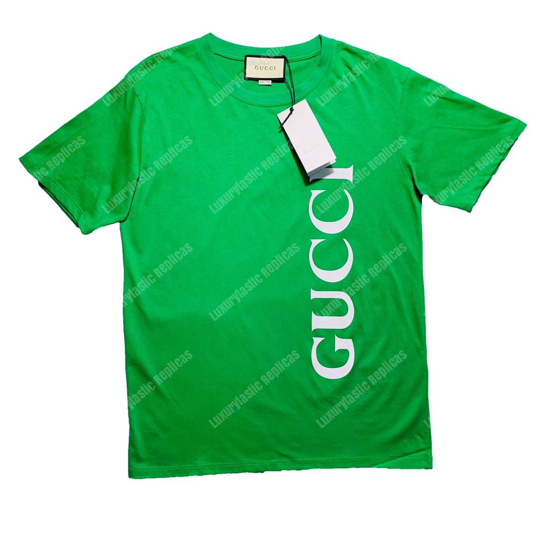 G*u*i cotton t-shirt green